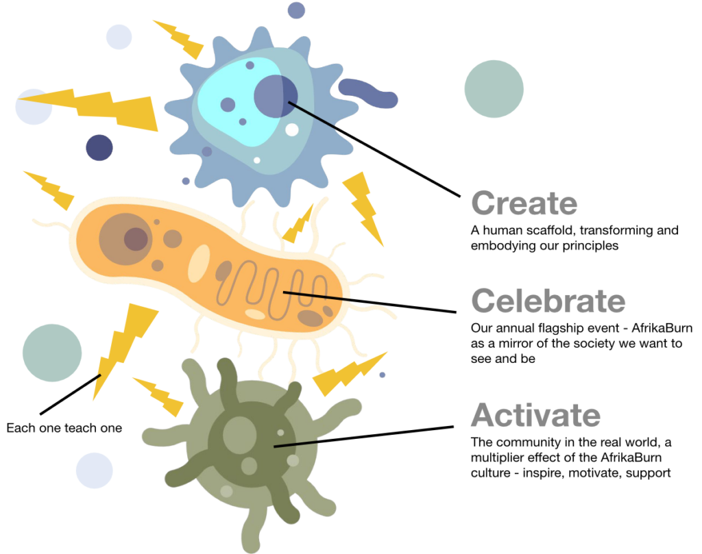 Afrikaburn organism